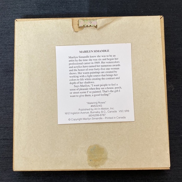 Set of Three Prints of Flowers in Watering Cans - Picture 6 of 12